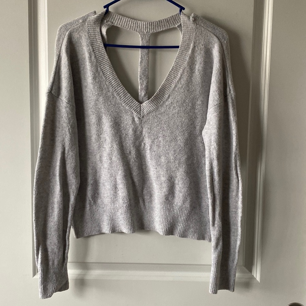 Junior Size M Gray Sweater